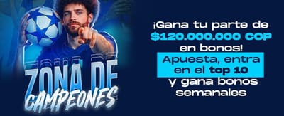 Bono de Bienvenida Explosivo promotional banner